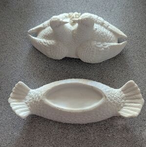 2 Doves Lidded Trinket Tray Dish by Albert Price Products